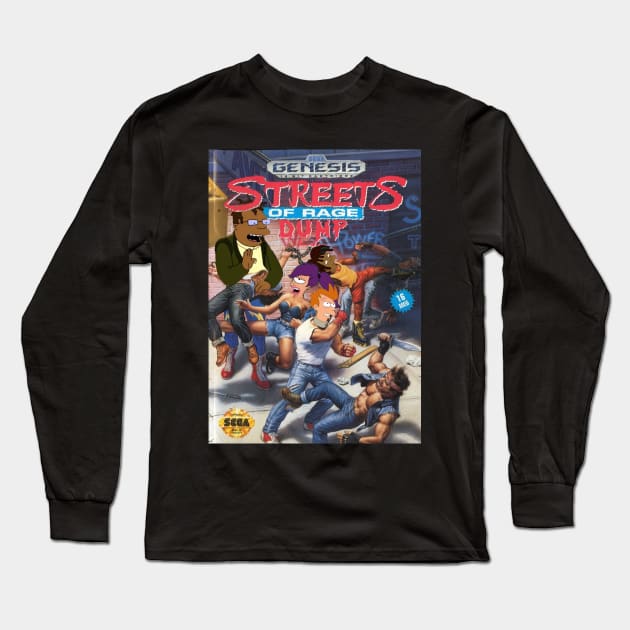 Streets of Rage Dump Long Sleeve T-Shirt by Unsanctioned Goods